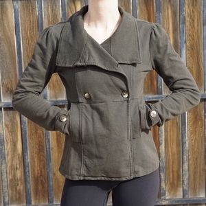 Army green Converse jacket