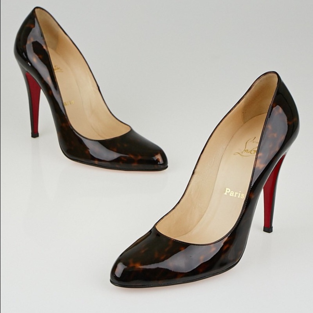 major ISO: patent tortoise print decolette 868's