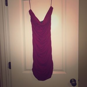 Express strapless dress