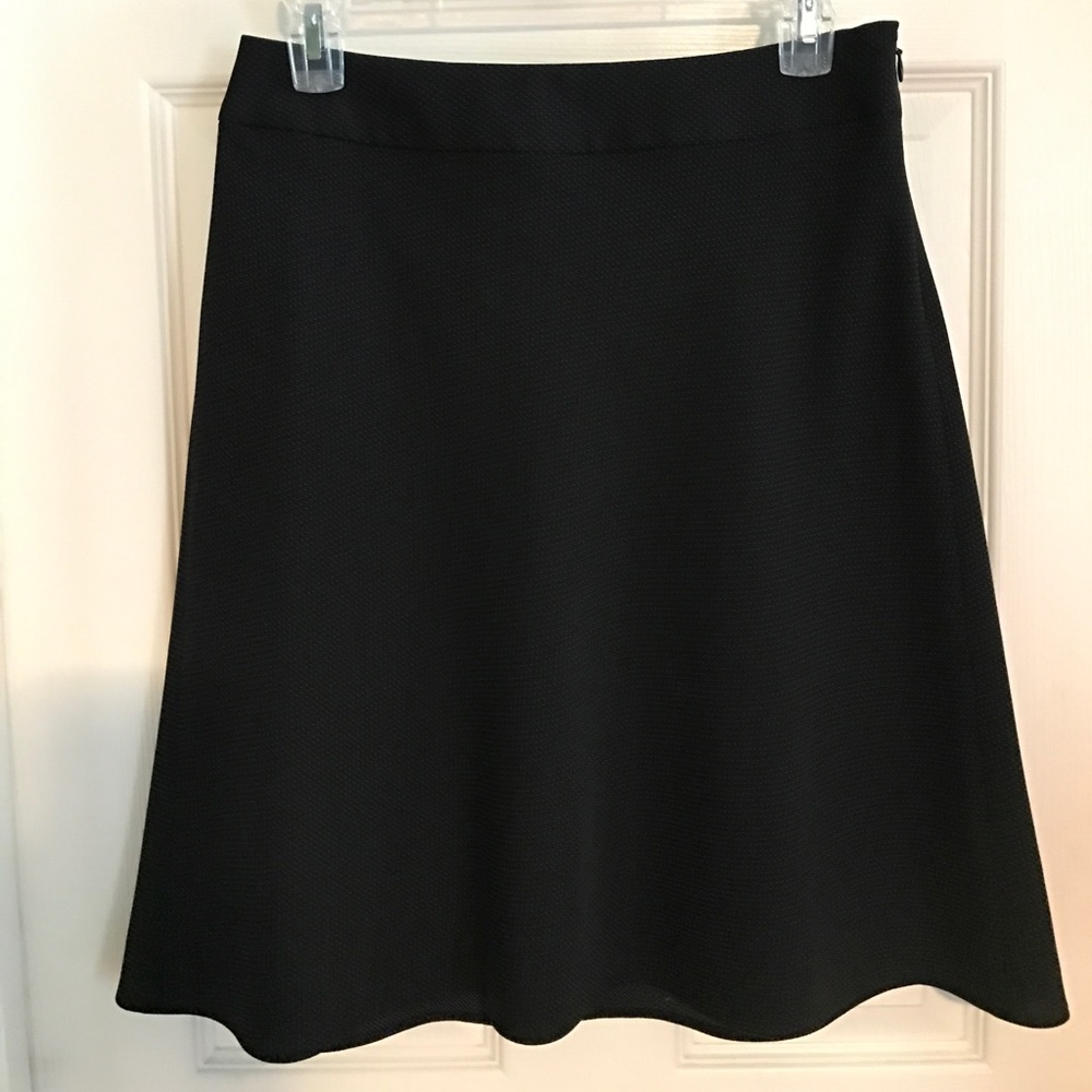 Ann Taylor Loft A-line suit skirt.
