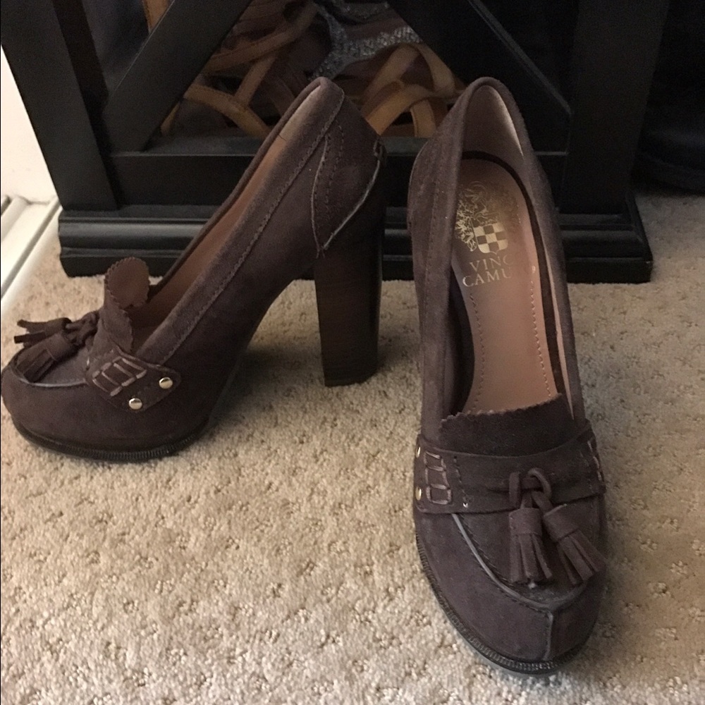Vince Camuto loafer heels