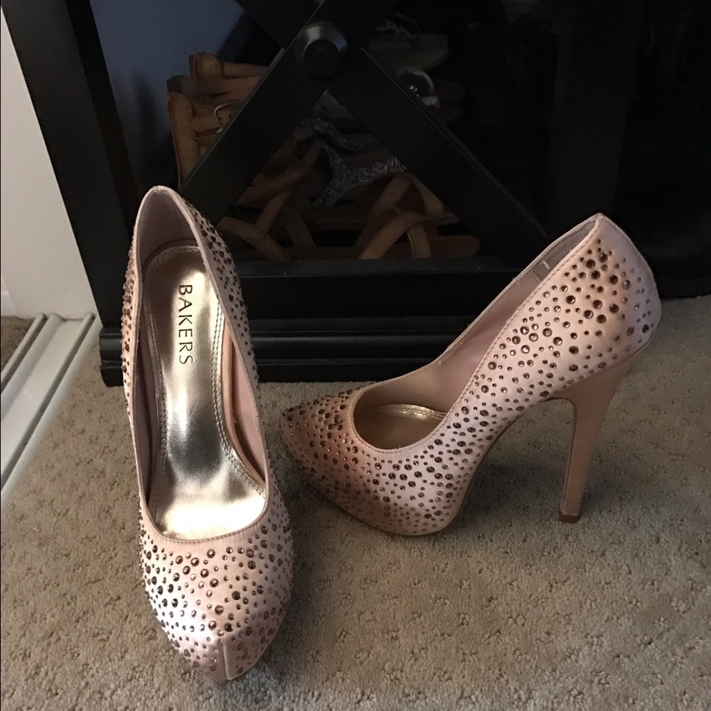 Bakers Palaace jeweled heels