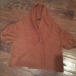 Heathered Brown BCBG Cardigan M/L