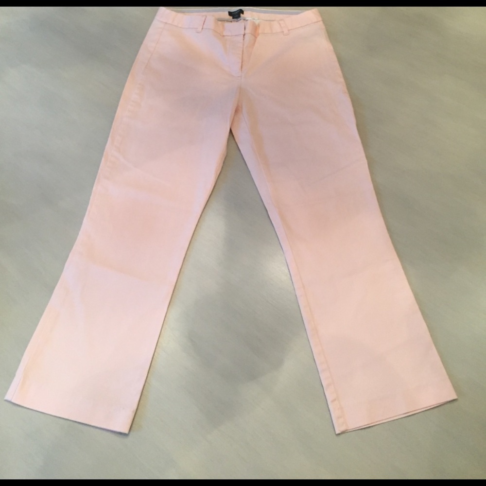 J.Crew Pale Pink Crop Pant