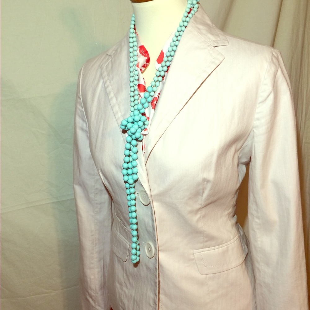 Winter white/champagne Gap Blazer