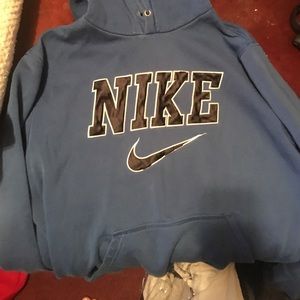 A nike hoodie