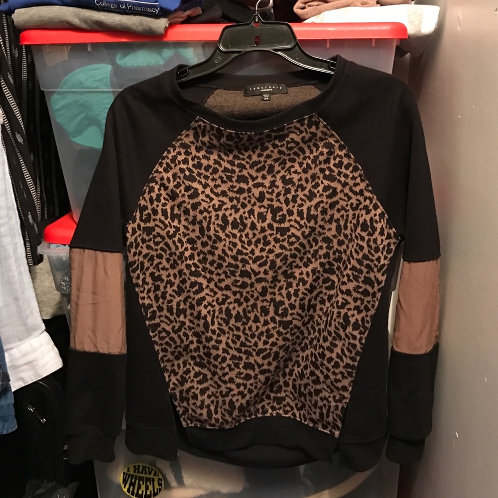 Cheetah printed shirt