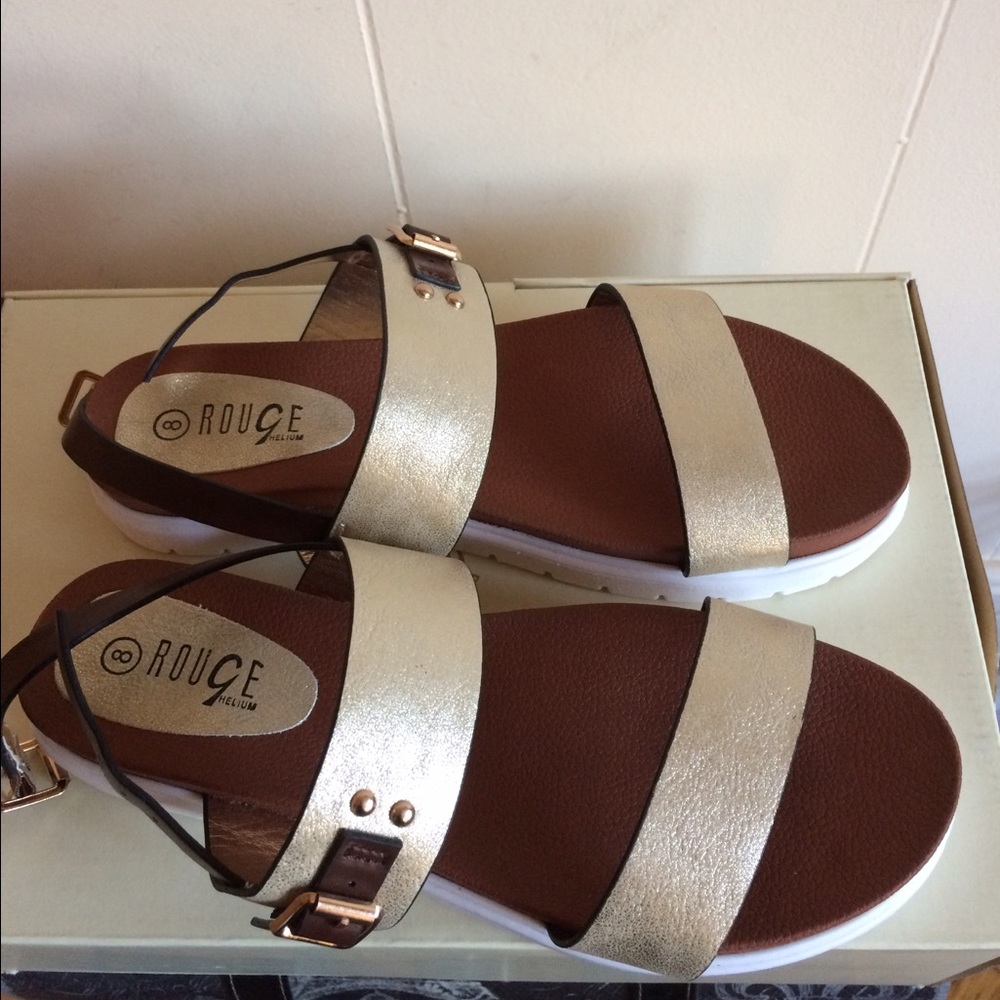 Brand new sandals