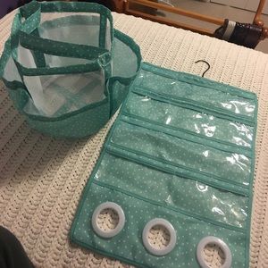 NWOT Shower Caddy and Jewelry Organizer set!!!