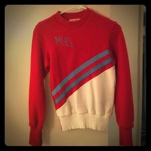 Vintage MHS Varsity cheerleading sweater