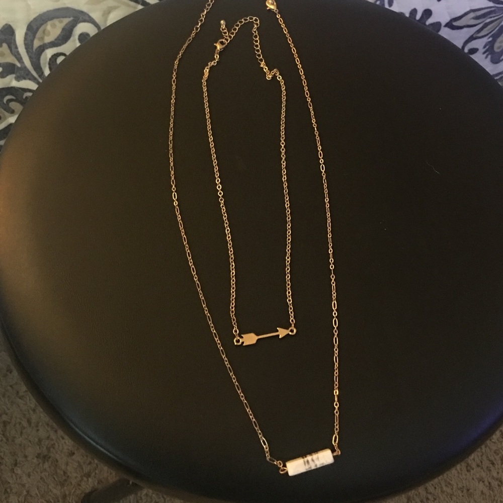 Layered necklace