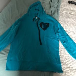 VS PINK blue hoodie