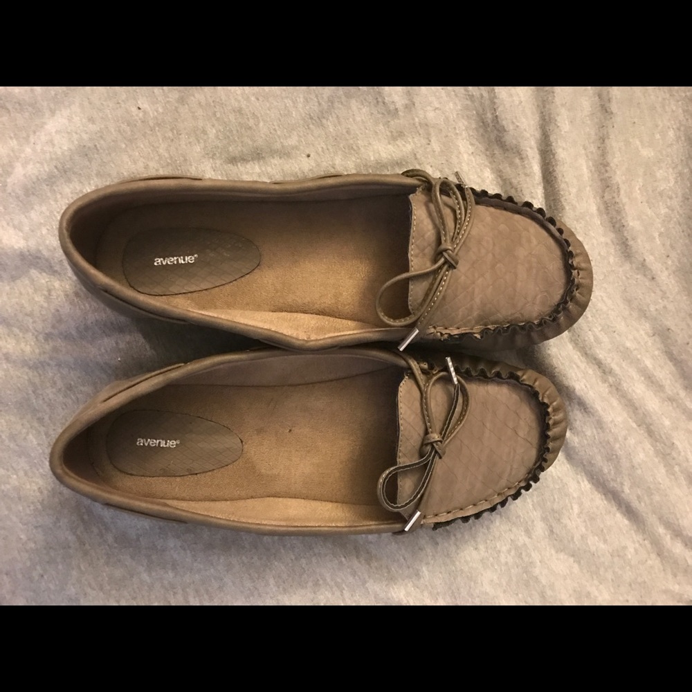 Leather moccasins
