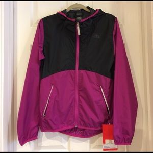 The North Face windbreaker