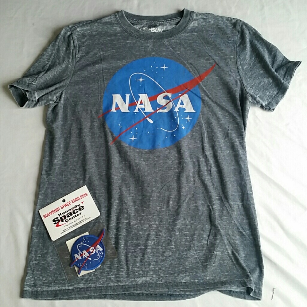 NASA Shirt and Patch Combo