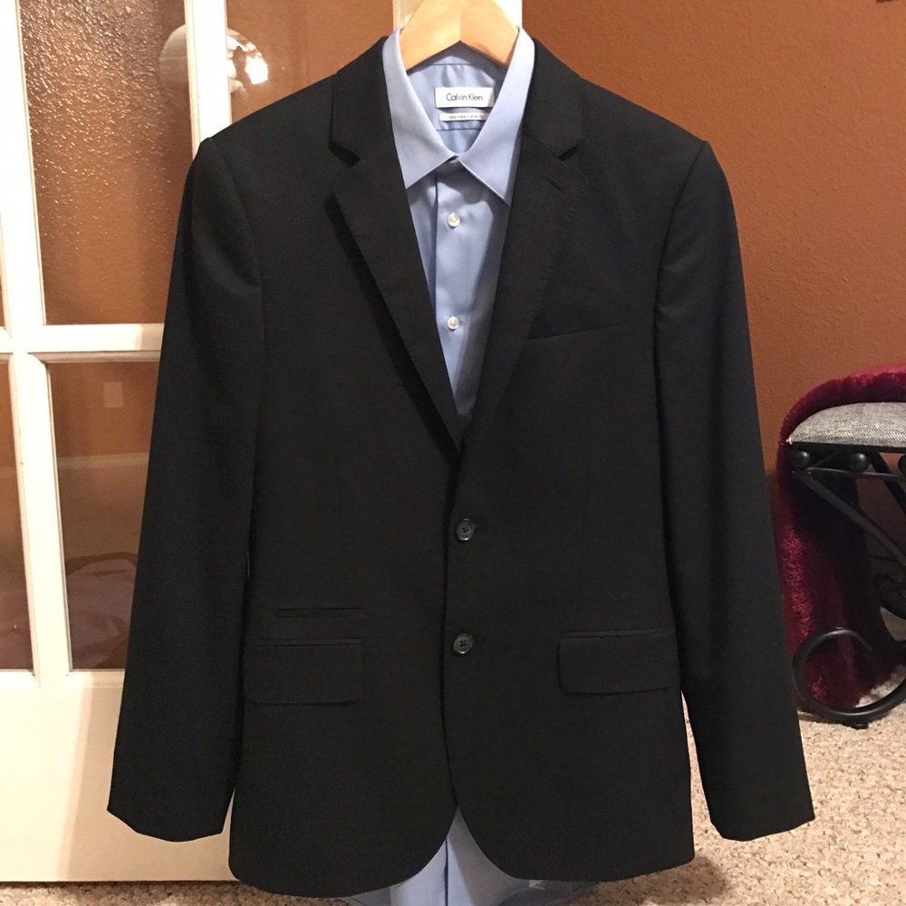 Express Black Men's Suit Jacket.  size 36S