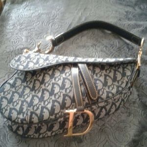 Authentic dior double saddle nwot