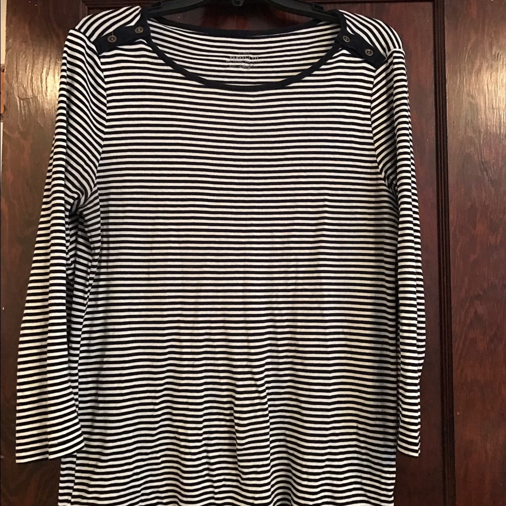 J. Crew stripped top!