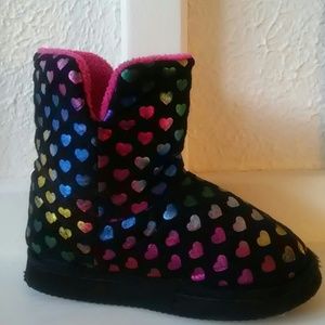 Girls Heart Boots