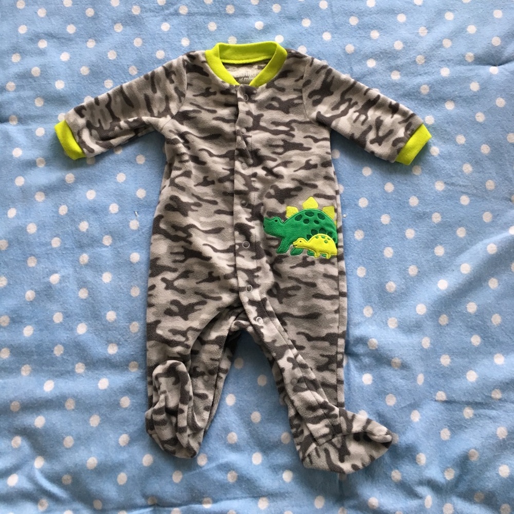 Soft fleece onesie