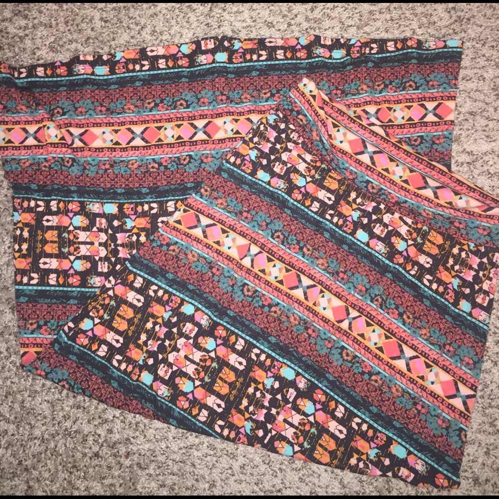 Mossimo multi color maxi skirt
