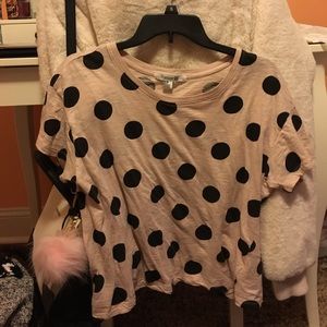 Polka Dot Crop Top