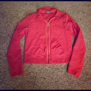 Nike athletic zip up jacket