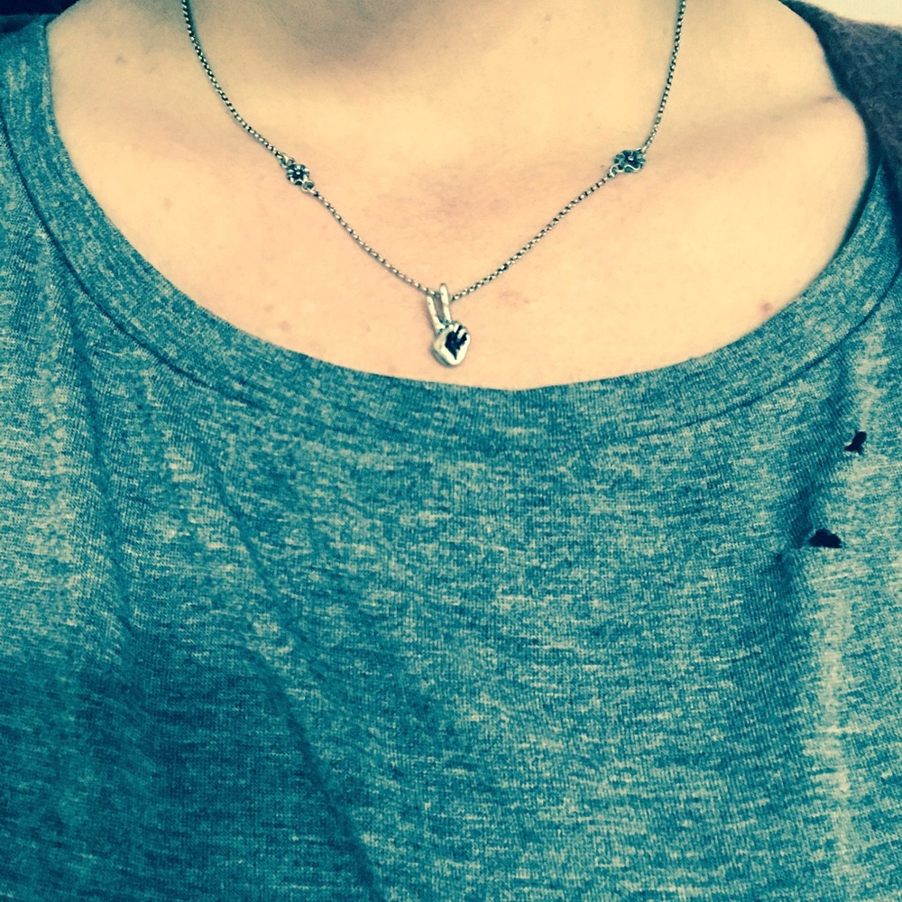 Lucky Brand sterling silver necklace