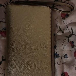 Kate Spade Gold Wallet fit for IPhone 6/7plus