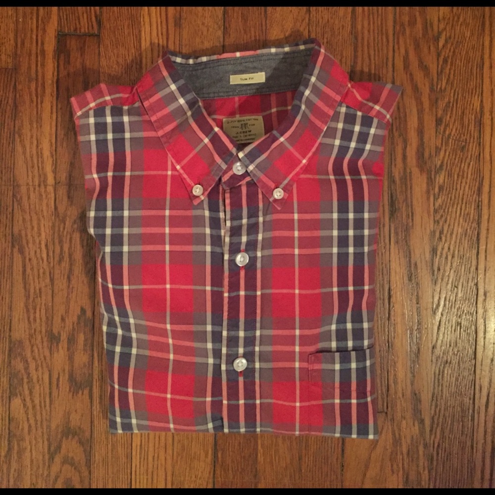 SOLD *****Jcrew 100% Cotton Button Down