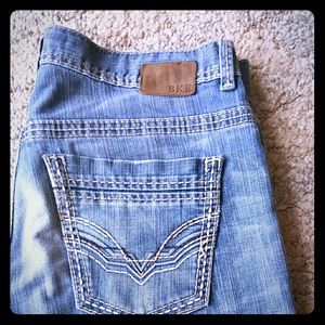 Bke buckle carter mens jeans