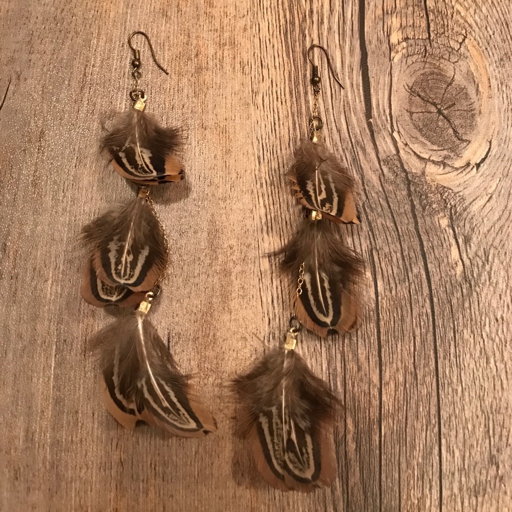 Feather Earrings