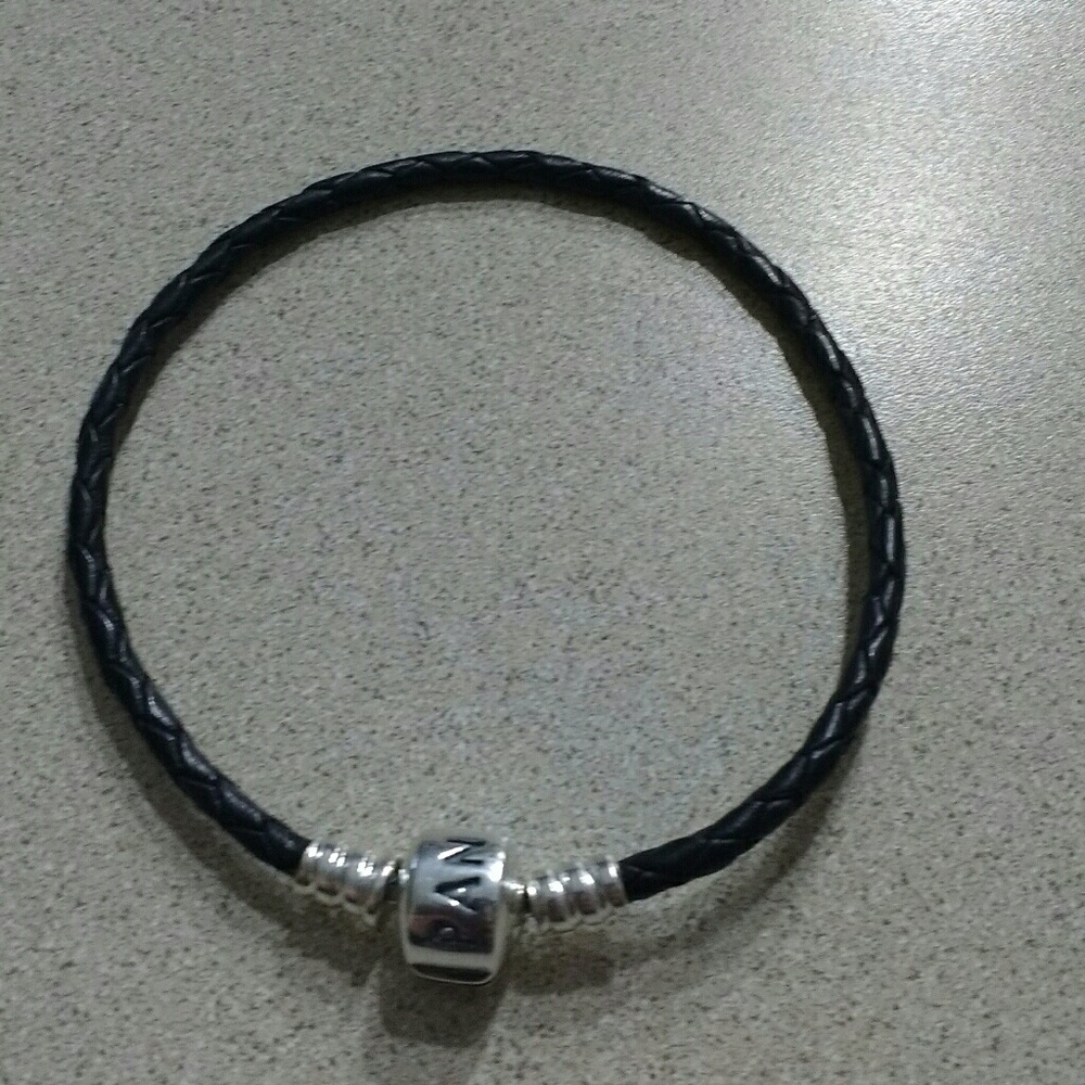 Pandora Leather Bracelet Never Worn