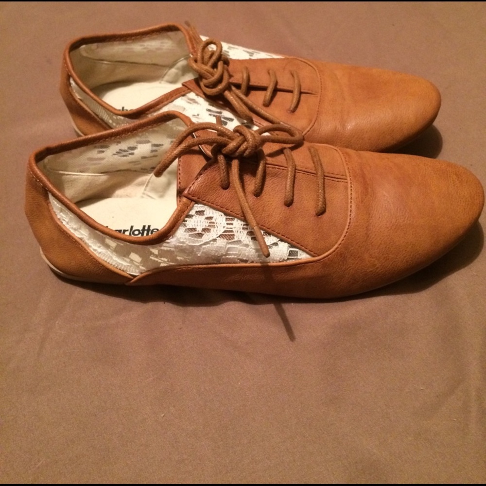 Charlotte Russe Lace shoes