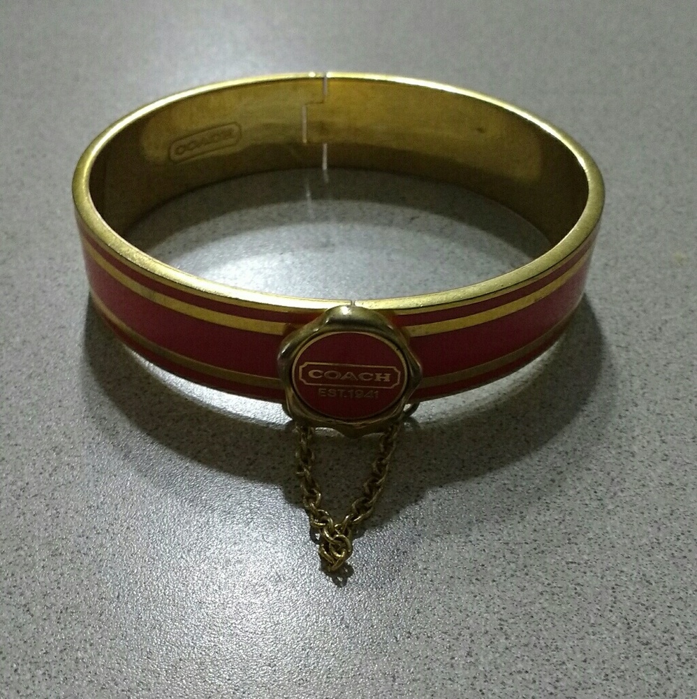 Authentic Coach Bangle Orange