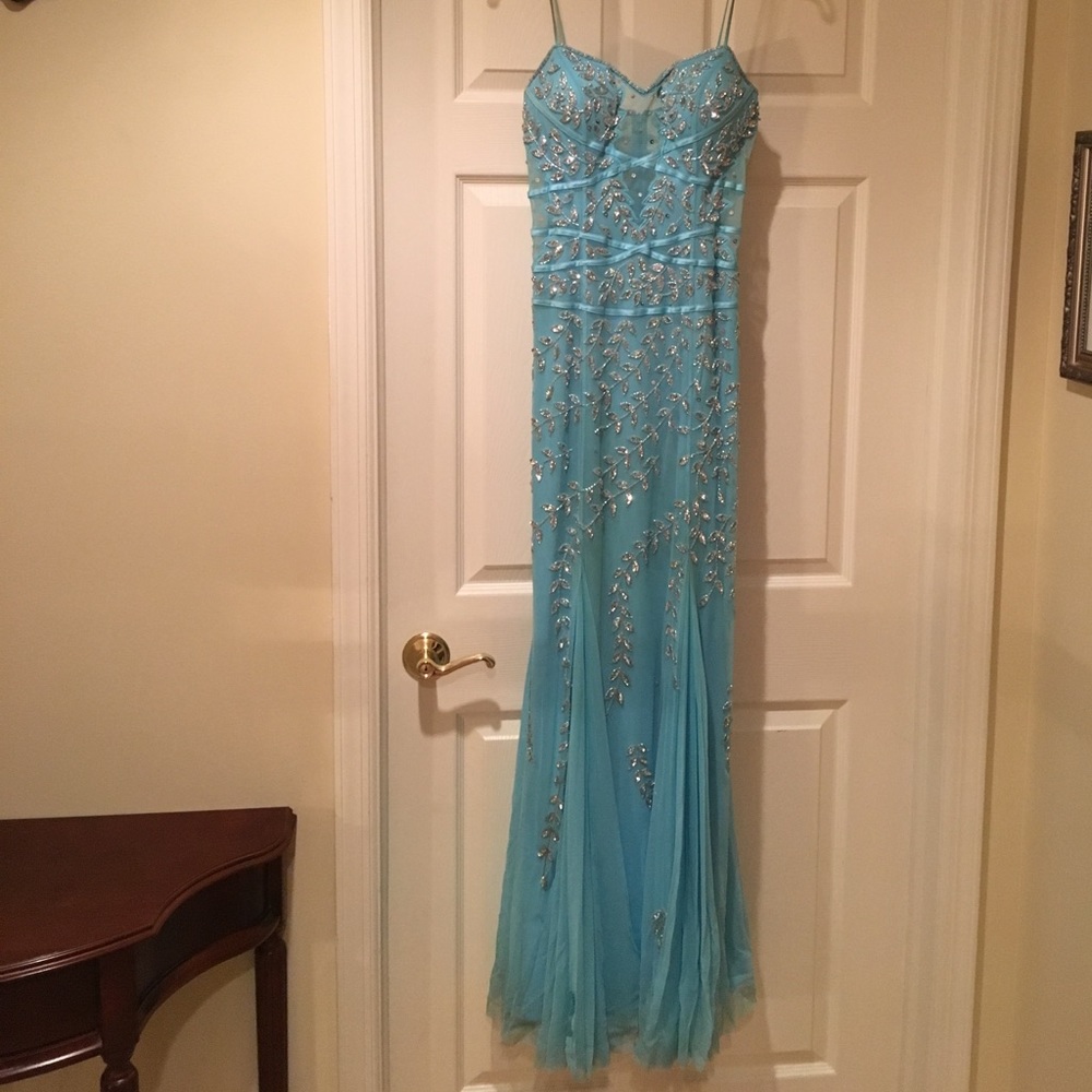Light Blue Prom Dress