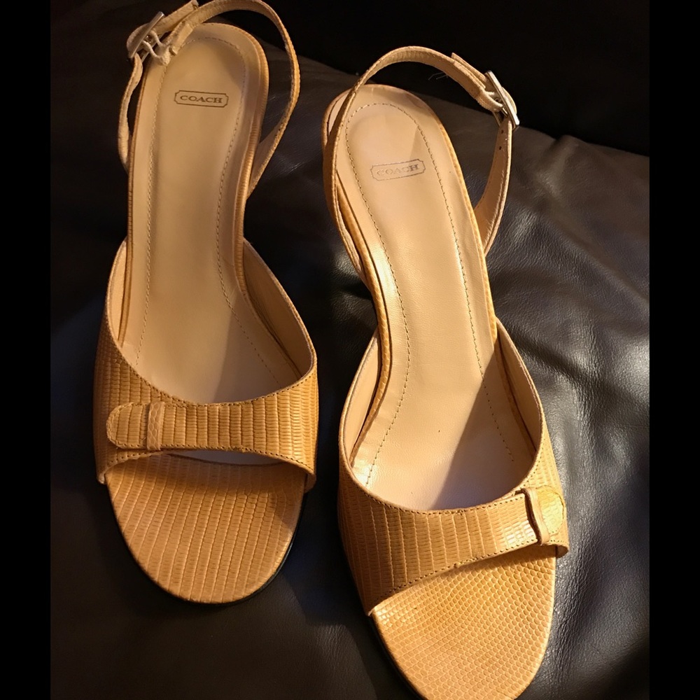 Coach Sling Back
