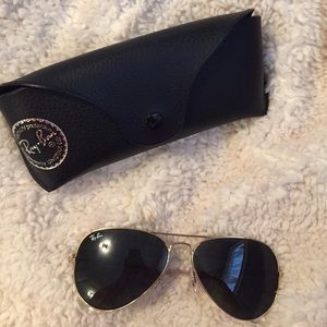 Ray-Ban aviator sunglasses