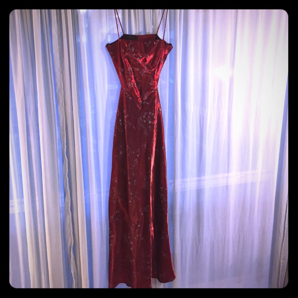 ZumZum lace-up Evening Dress