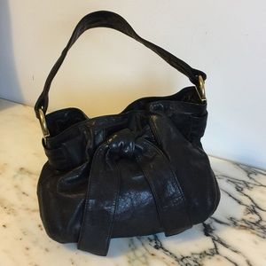 Kooba mini leather bag w/ bow in great condition!