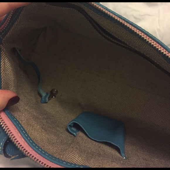 Dooney & Bourke Tiffany Blue Satchel - Picture 3 of 12
