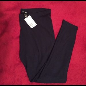 NWT H&M leggings dark blue Large