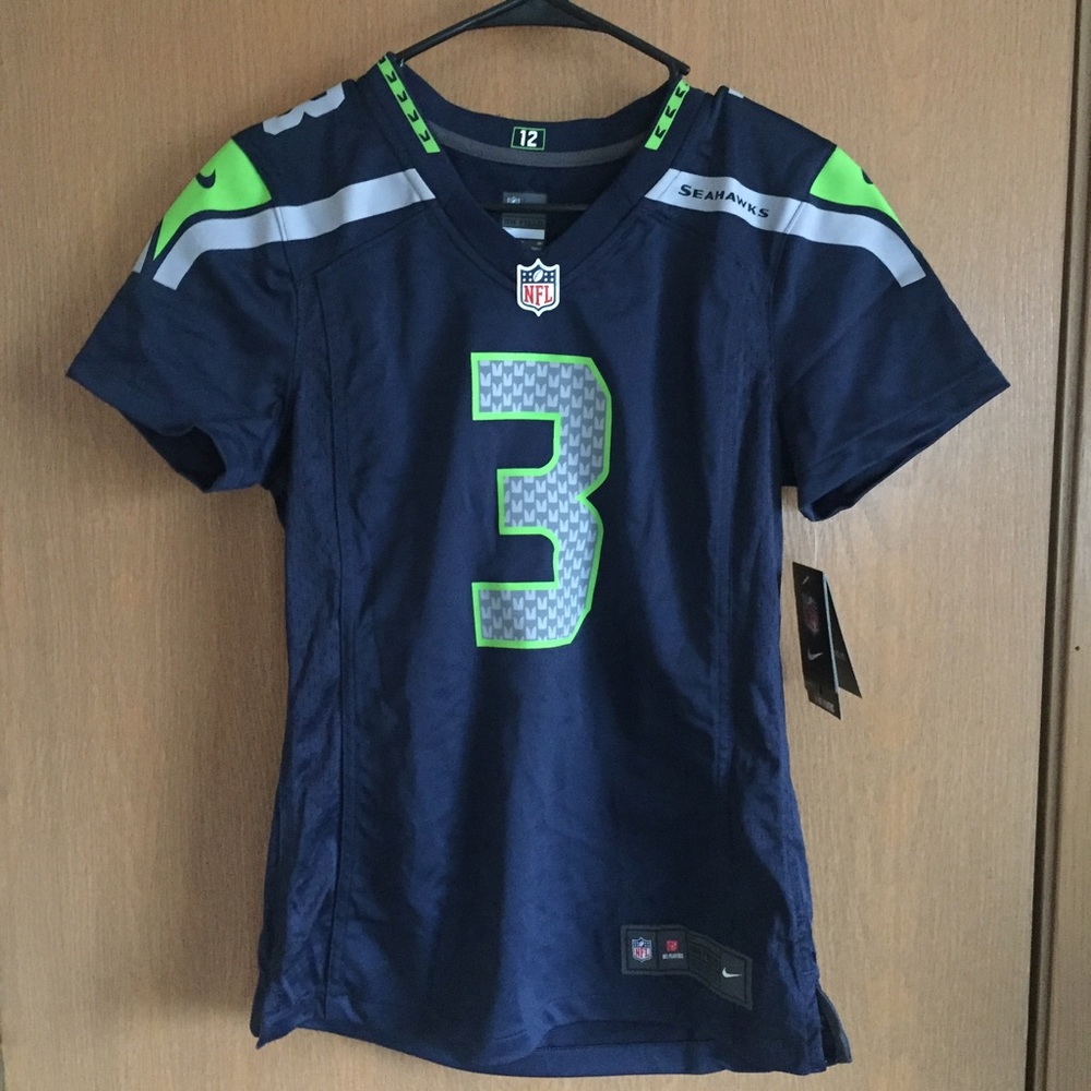 Women's size Small Seahawks Wilson jersey