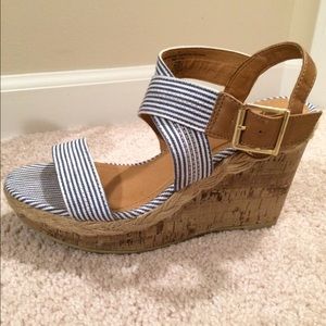 Strappy Wedges