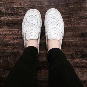 Vans slip on snake skin style