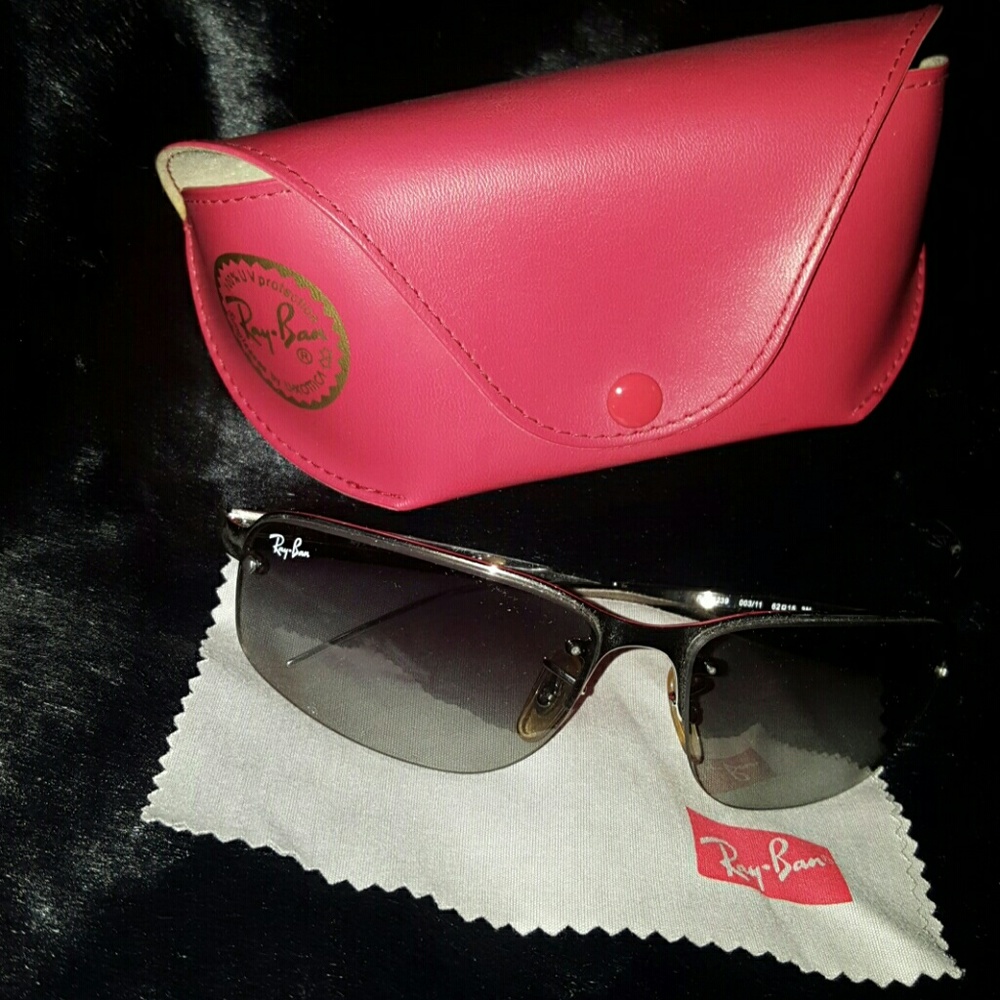 Ray Ban Sidestreet Rb 3239 Silver Sunglasses