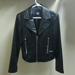 Leather Jacket Size 6