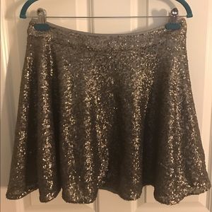 Sequin skirt