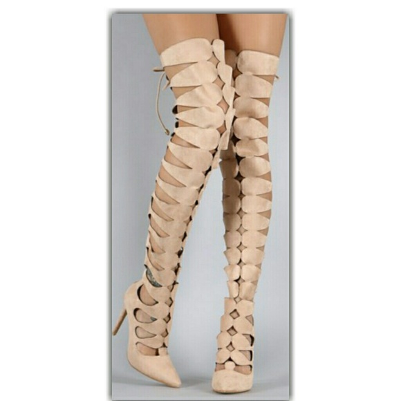 Thigh high heel boot - Picture 4 of 4