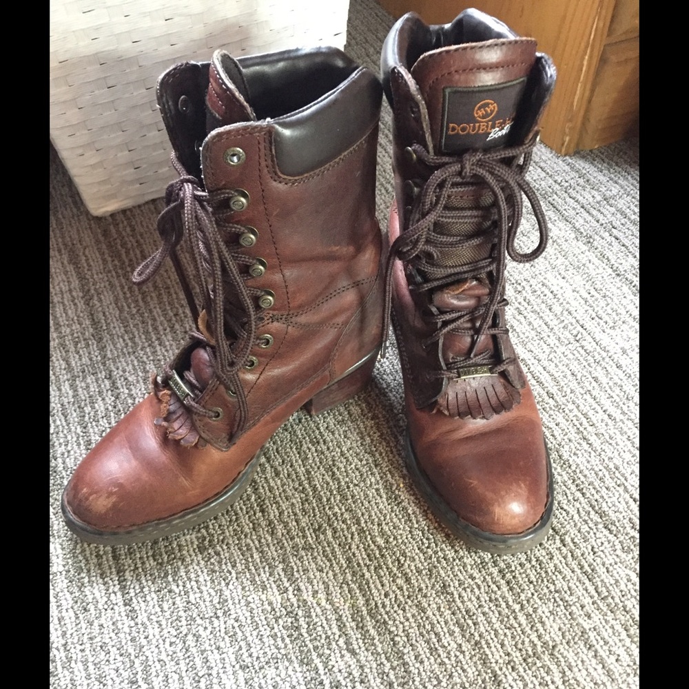 Double-H Leather Boots